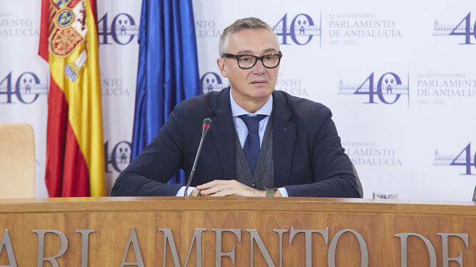 Manuel Gavira, portavoz de Vox en el Parlamento de Andalucía.