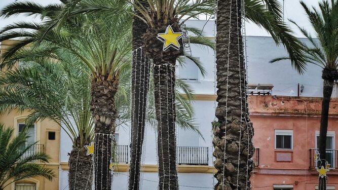 La decoración de Navidad de este año en Cádiz.