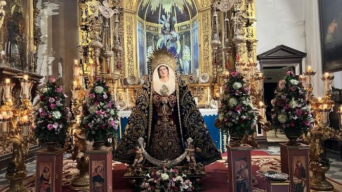 La Virgen de los Desconsuelos, de Afligidos.