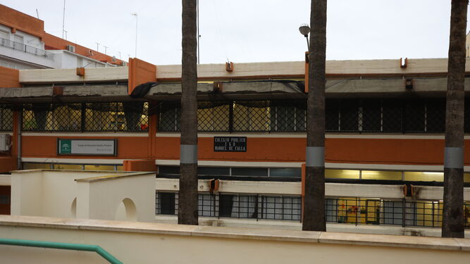 El colegio Manuel de Falla de San Fernando.