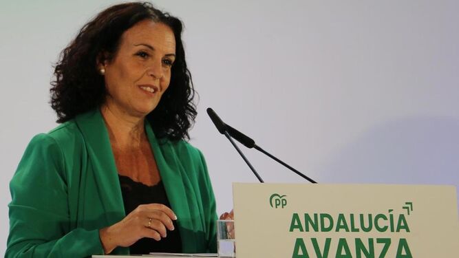 La presidenta del PP de Chiclana, Ascensión Hita.