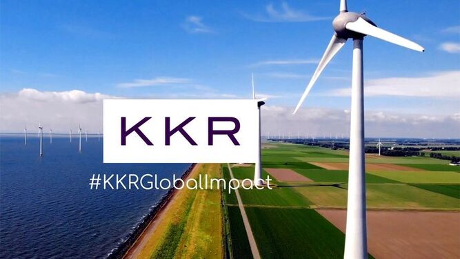 Logo de KKR.