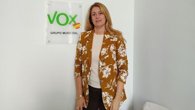 La concejala de Vox, Leocadia Benavente.