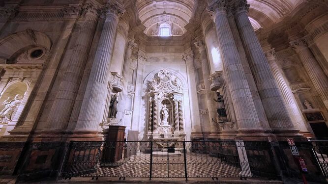 La capilla de la Asunción de la Catedral de Cádiz.