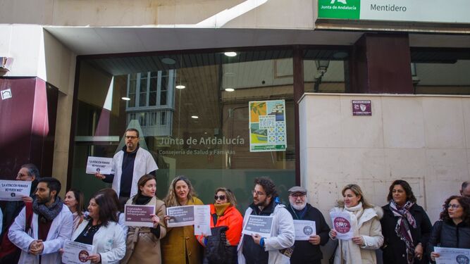 Huelga de médicos en Cádiz.