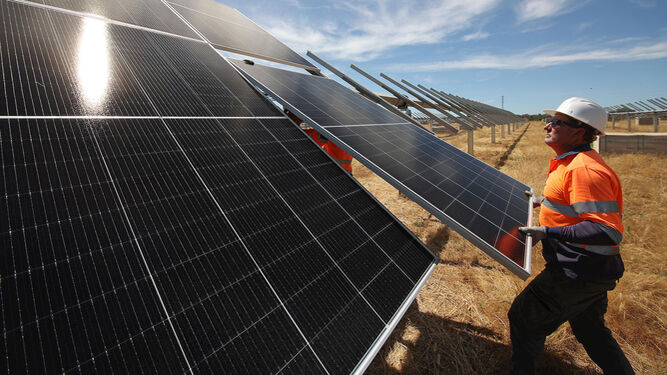 Instalación de plantas fotovoltaicas en Jerez