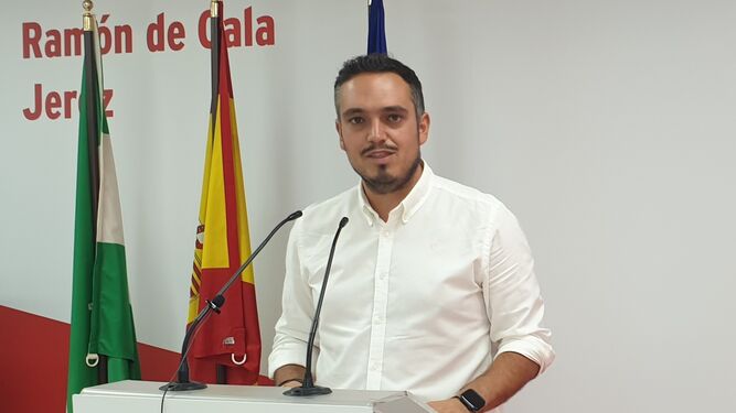 Jesús Alba, portavoz del PSOE de Jerez.