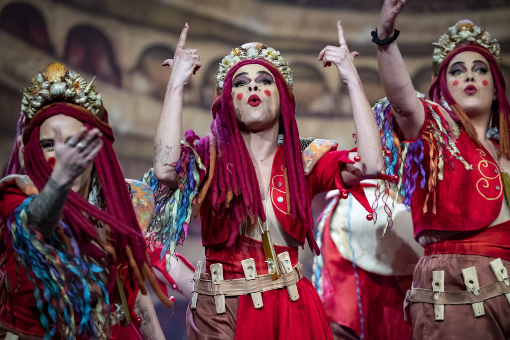 Comparsa 'La &iexcl;oh! diosa del Carnaval'