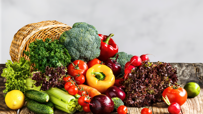 Las verduras contienen nutrientes esenciales para el correcto funcionamiento de nuestro cuerpo.