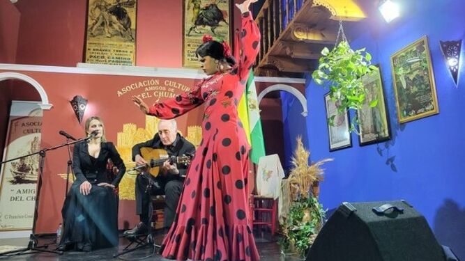 Velada flamenca con Alba Bazán en la peña El Chumi.