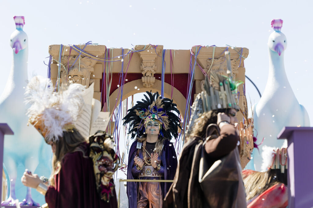 Las im&aacute;genes de la cabalgata de carnaval en San Fernando