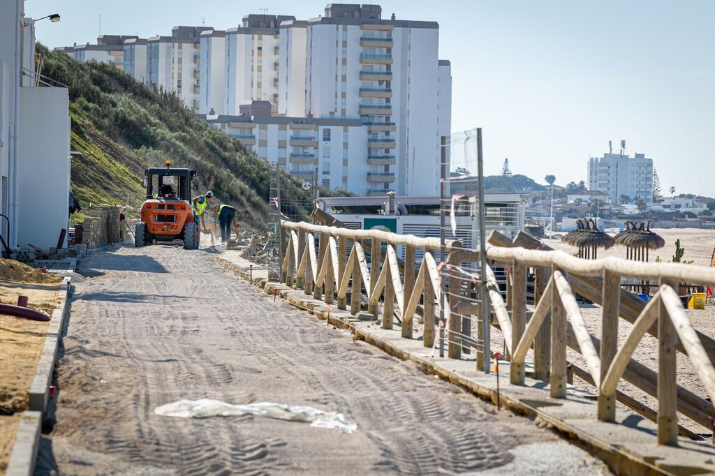 Las fotos del nuevo paseo litoral de El Puerto