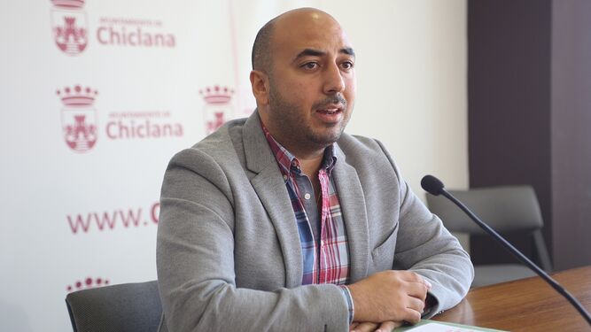 El concejal de Ganemos, Adrián  Sánchez, en una imagen de archivo.