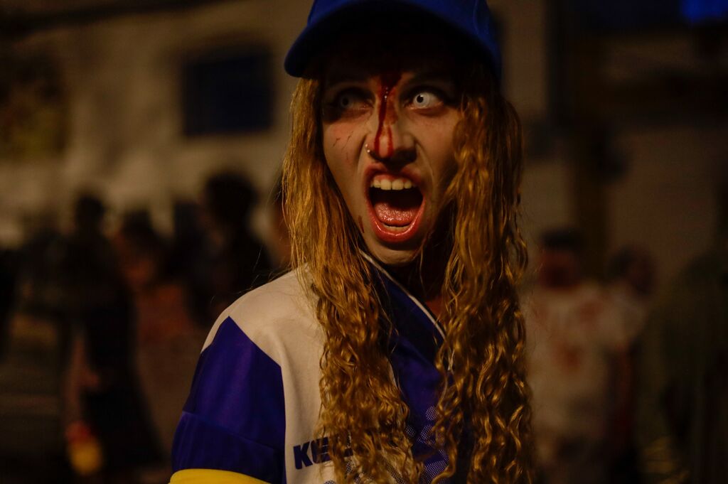 Im&aacute;genes: Los zombies toman las calles de Chiclana