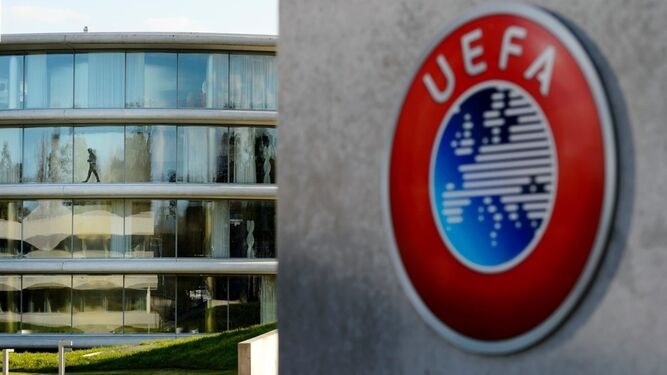 Una imagen de la sede la UEFA en Nyon.