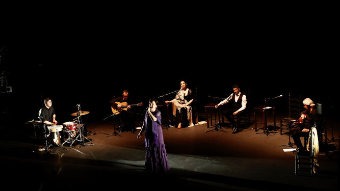 Un momento del concierto 'Tempo de luz', en el Gran Teatro Falla