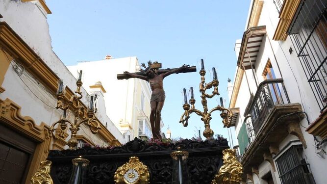 Una imagen del Cristo de la Veracruz.