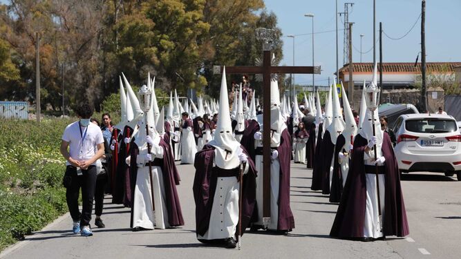 La procesión va desde Guadalcacín hasta el centro de Jerez