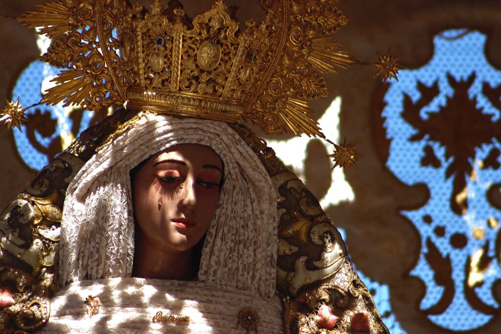 Las im&aacute;genes de la salida procesional de La Borriquita en El Puerto