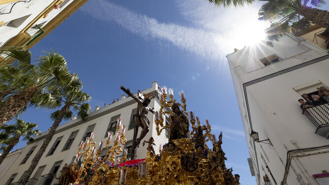 Las imágenes de la salida de la cofradía de La Palma en la Semana Santa 2023