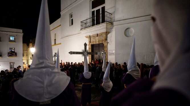 Imágenes de la cofradía de Medinaceli en la Semana Santa de Cádiz 2023