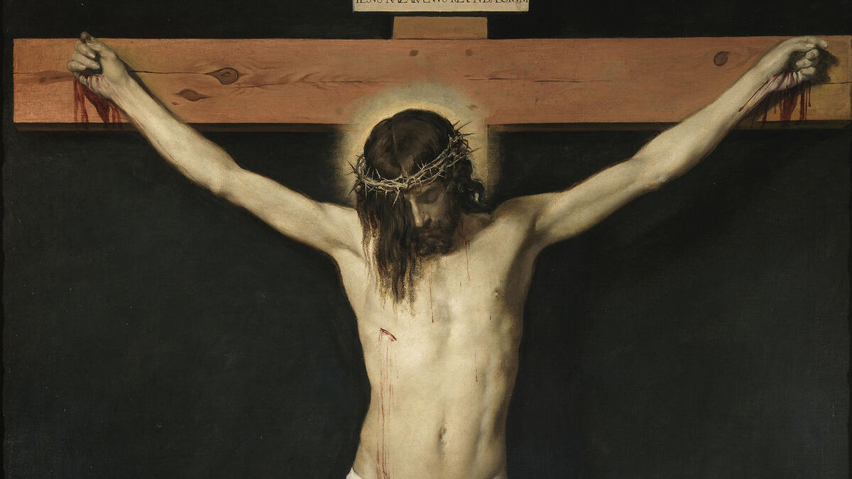 El crucificado de Velázquez.