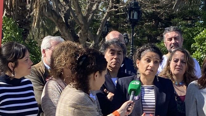Marina Liberato, candidata a la Alcaldía de Cádiz por Podemos.