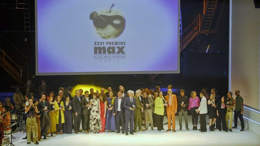 Premios Max 2023 en C&aacute;diz: Todas las im&aacute;genes de la gran gala en el Teatro Falla