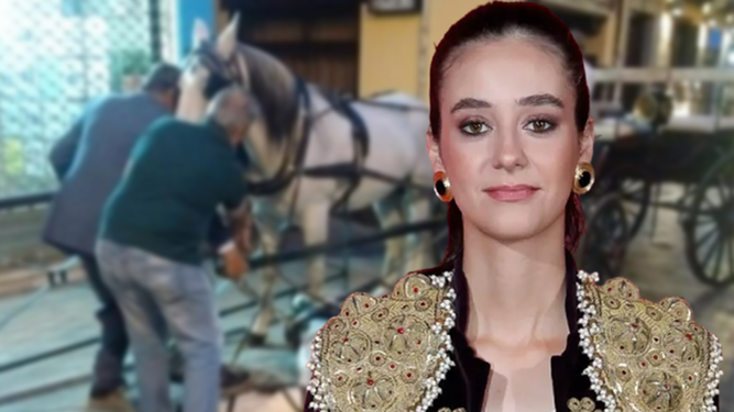 Victoria Federica atropella en caballo a una joven en la Feria de Abril de Sevilla y se da a la fuga