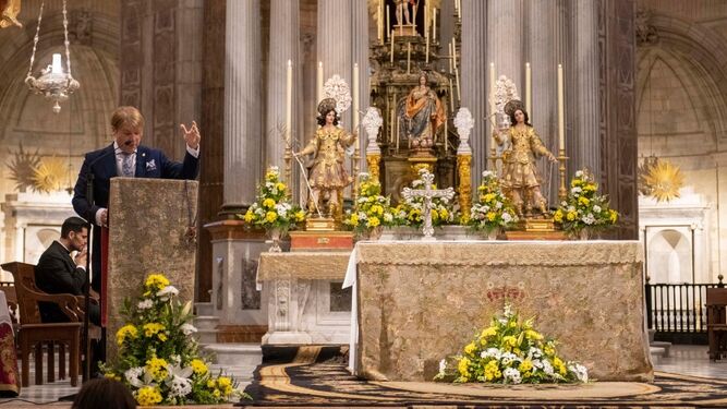Pregón de las Glorias que Iván Roa pronunciara en la Catedral el viernes de la pasada semana.