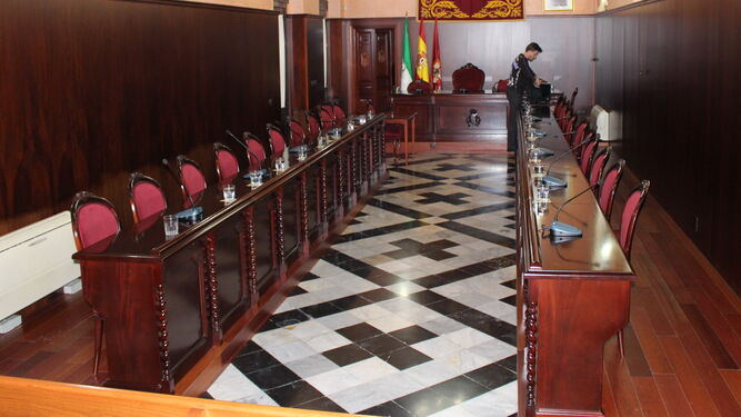 Salón de plenos del Ayuntamiento de Puerto Real