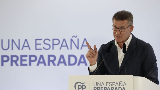 Alberto Núñez Feijóo dice que “España ha hablado pero el sanchismo no ha entendido”
