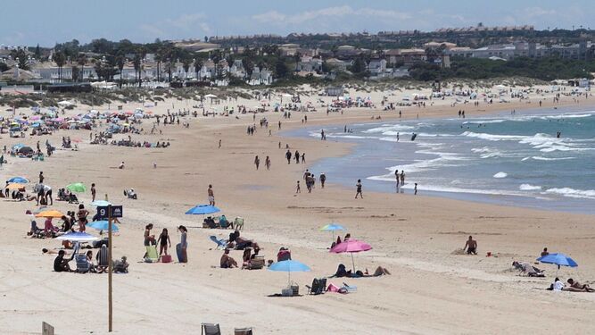 Imagen de archivo playa de La Barrosa
