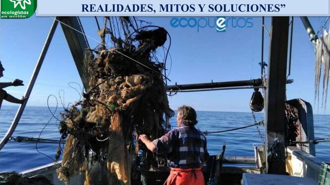 Charla-coloquio sobre las basuras marinas en la sede de Ecologistas en Acción.