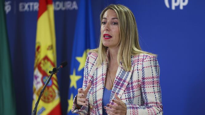 María Guardiola presidirá el Gobierno de coalición en Extremadura entre PP y Vox.