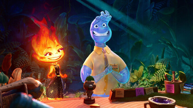 Candela y Nilo, fuego y agua, en el nuevo largo de Pixar-Disney.