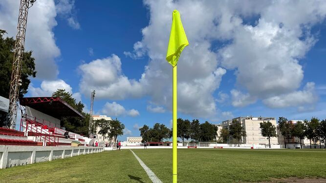 Imagen del campo Municipal de Deportes, escenario de los encuentros del Chiclana CF.