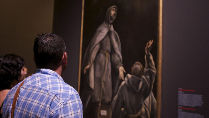 El cuadro del Greco  'La visión de San Francisco'.