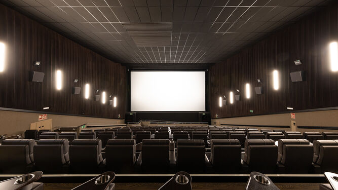 Una imagen de una de las salas de un cine Premium.