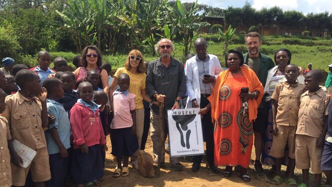 Una de las acciones en Ruanda de la asociación Museke, una de las destinatarias de estas ayudas.