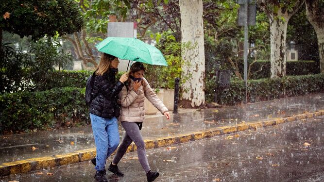 Las imágenes de las lluvias en Cádiz