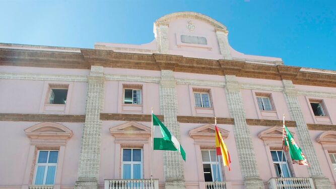Sede de la Diputación en la capital gaditana.