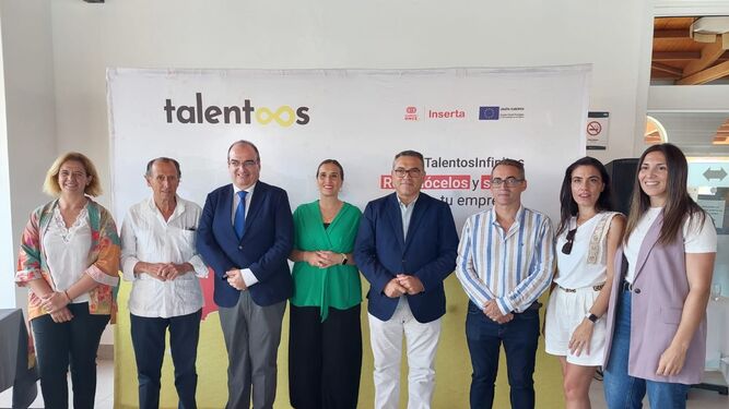El alcalde de Chiclana asiste al encuentro de empresas del programa Talentos de la Fundación ONCE