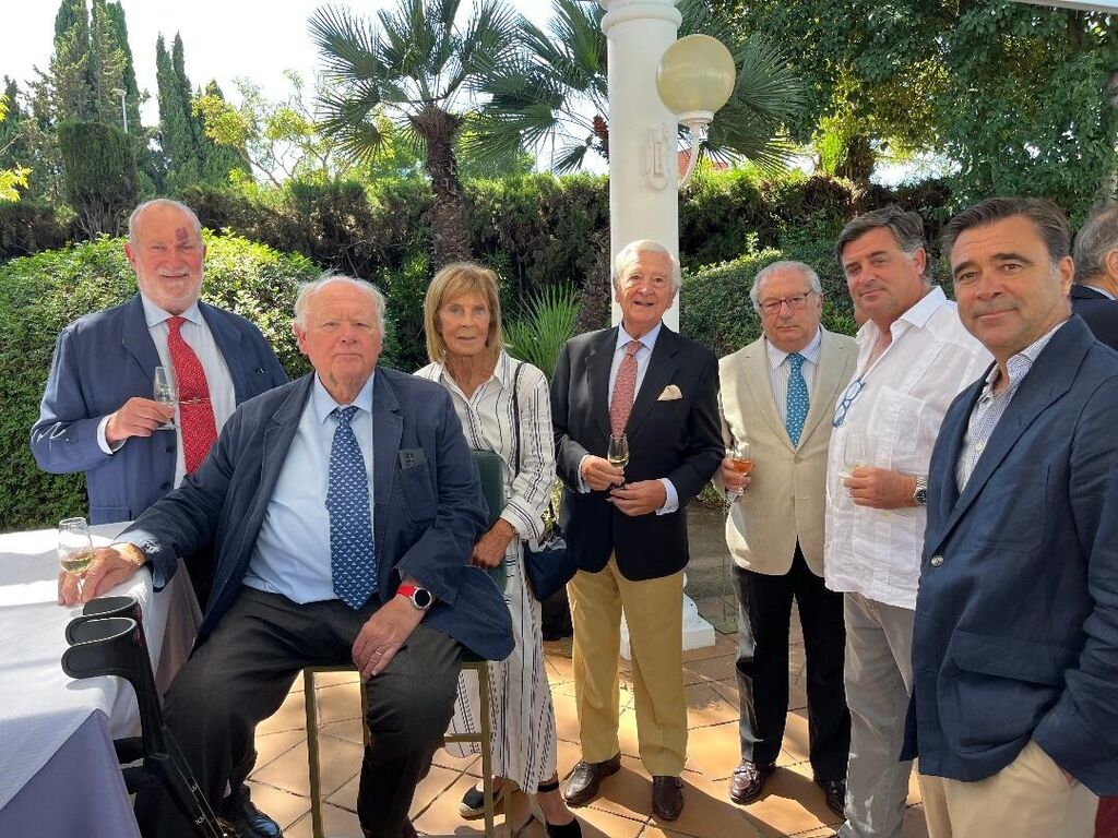 Juan Manuel Pardo, Jan y Caroline de Clerck, Paco Perea, Enrique Espinosa, Luis Domecq y Borja Pe&ntilde;a.