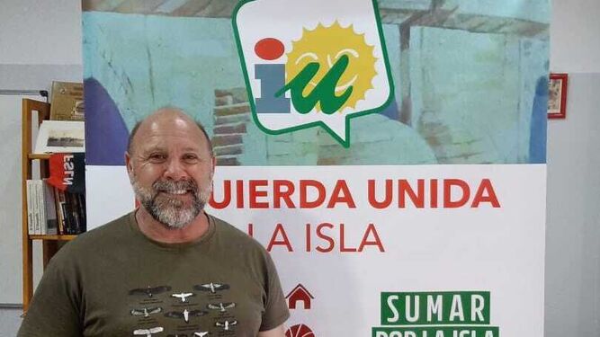 Gonzalo Alías, coordinador local de IU San Fernando.