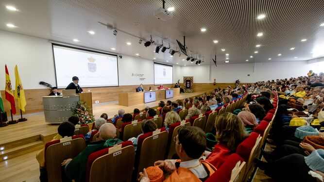 Acto solemne de apertura del curso 23/24 en la Universidad de Cádiz.