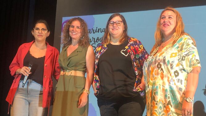 Marina Marroquí y Susana Sánchez presentan las seis actividades contra la violencia machista en Villamartín