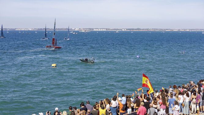 Imagen del ambiente en Santa Bárbara con las carreras de 2022.
