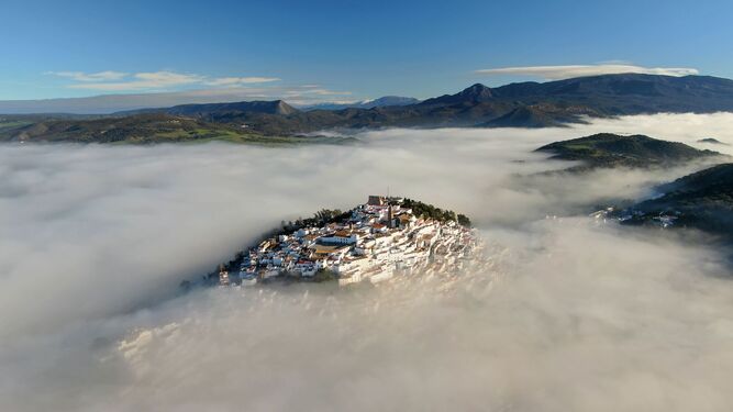 Vista aérea de Alcalá de los Gazules