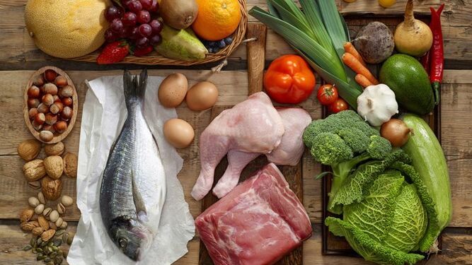 Elementos de la dieta mediterránea